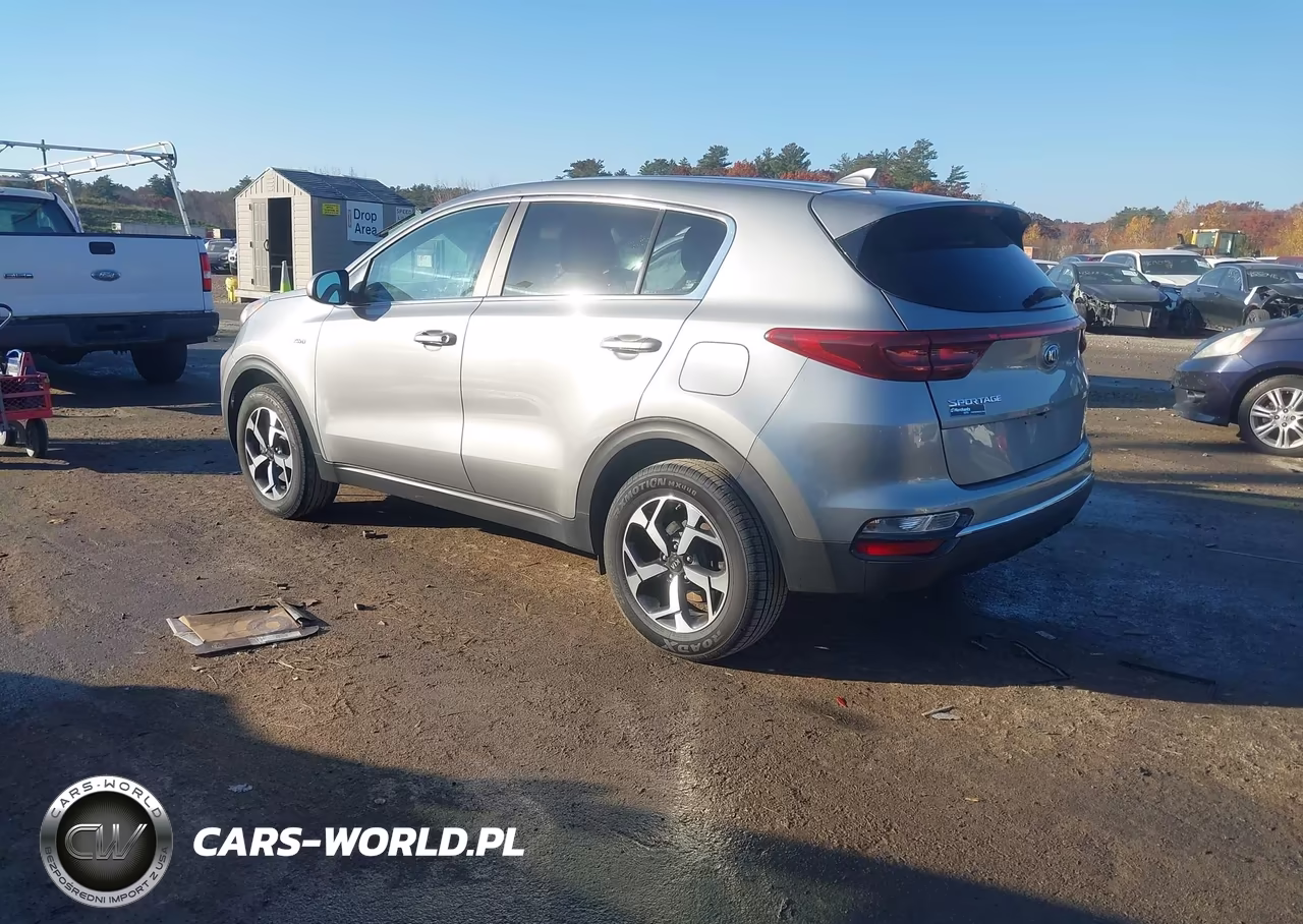 2021 Kia Sportage Lx VIN:KNDPMCAC2M7917712 - 3