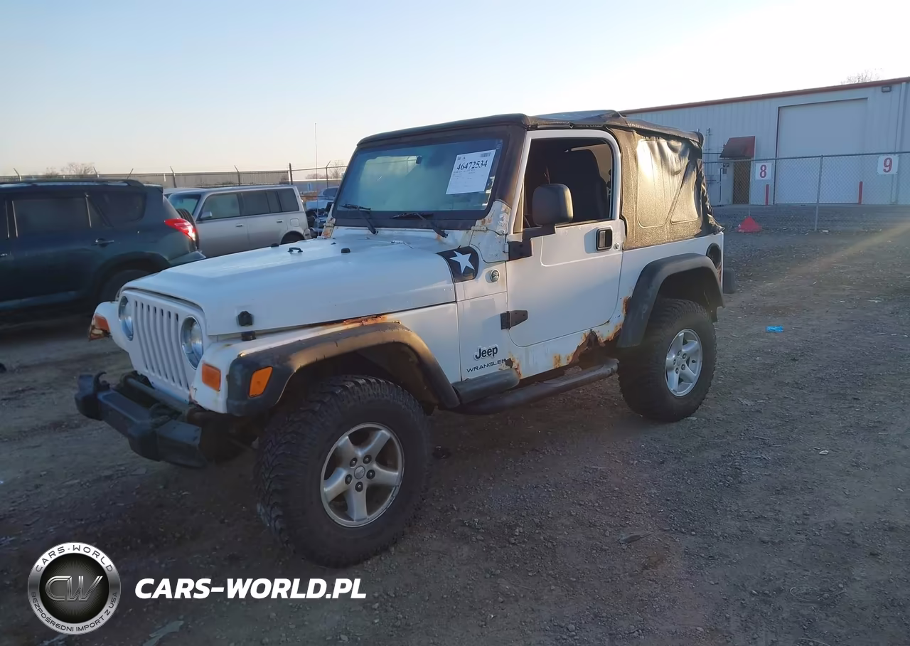 2006 Jeep Wrangler X VIN:1J4FA39S36P743078 - 2