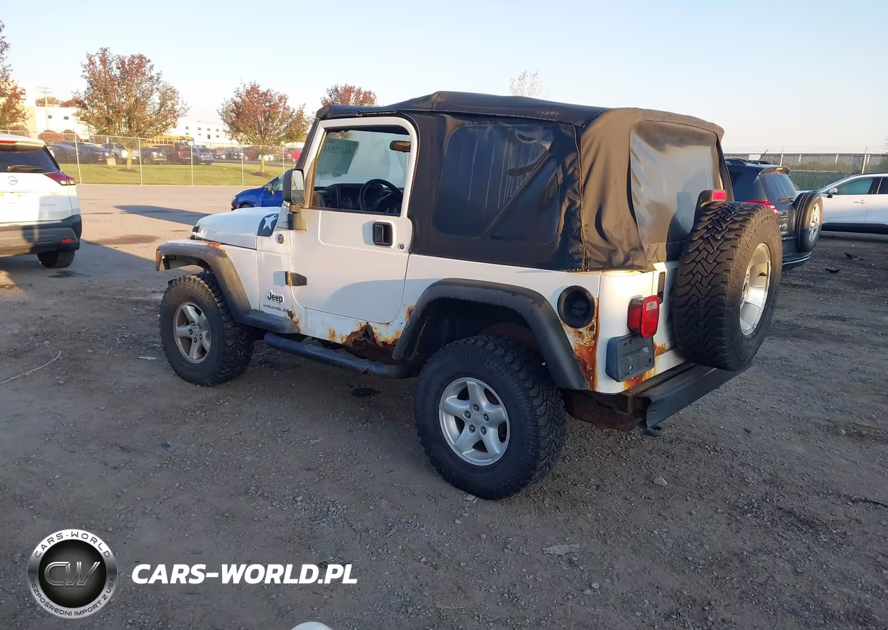 2006 Jeep Wrangler X VIN:1J4FA39S36P743078 - 3