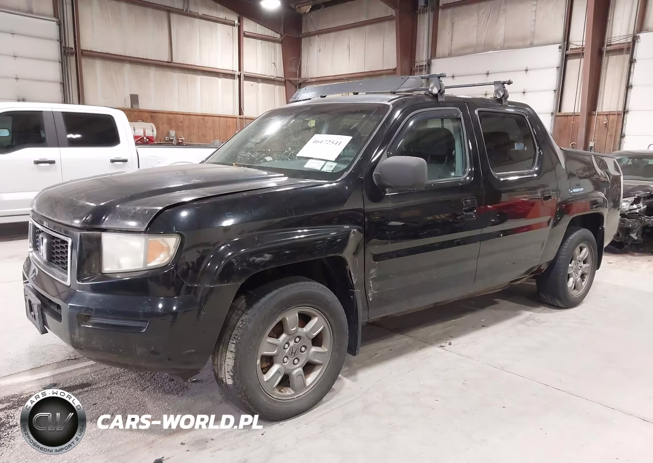 2007 Honda Ridgeline Rtx VIN:2HJYK16337H535376 - 2