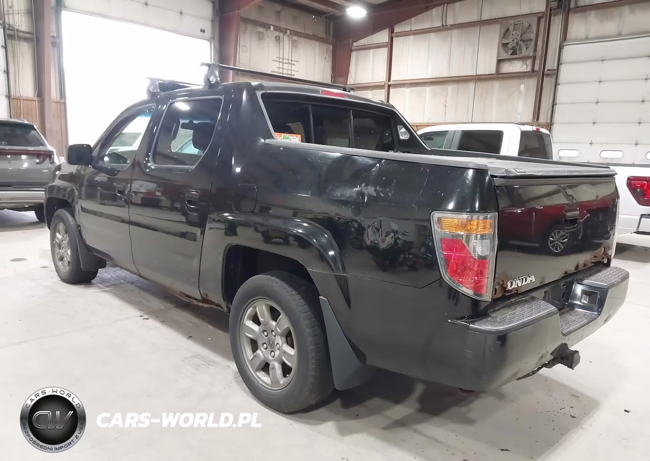 2007 Honda Ridgeline Rtx VIN:2HJYK16337H535376 - 3