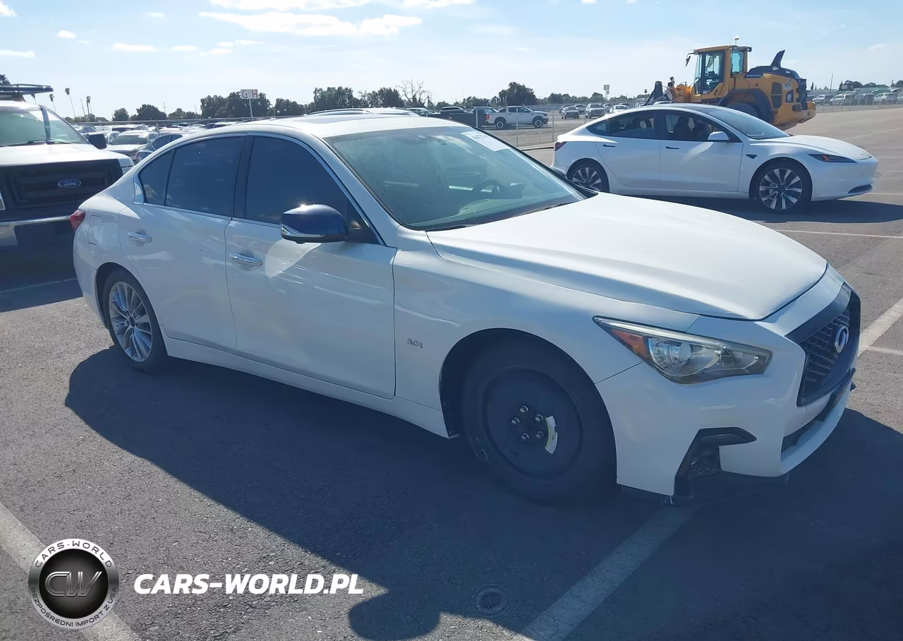 2019 Infiniti Q50 3.0T Luxe VIN:JN1EV7AP8KM516763 - 1