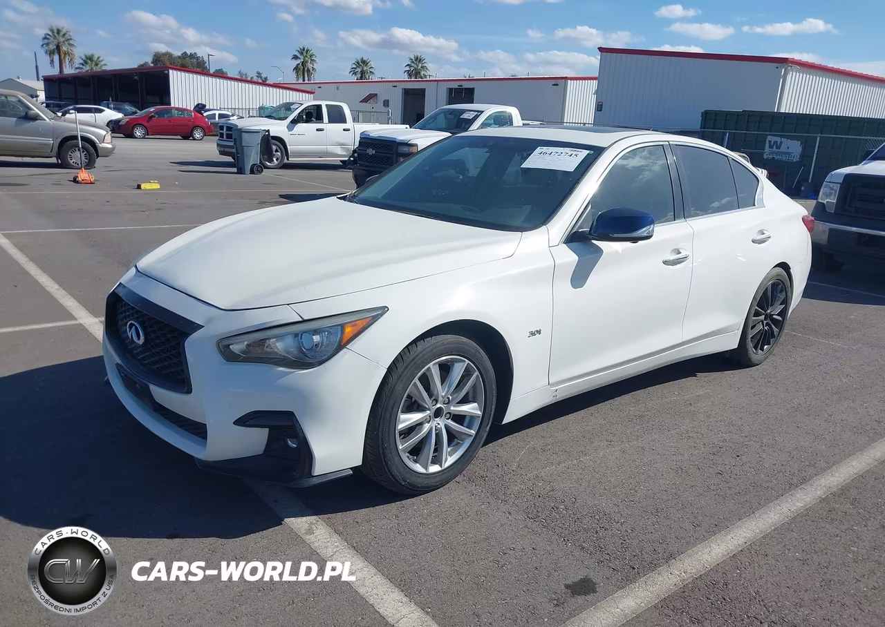 2019 Infiniti Q50 3.0T Luxe VIN:JN1EV7AP8KM516763 - 2