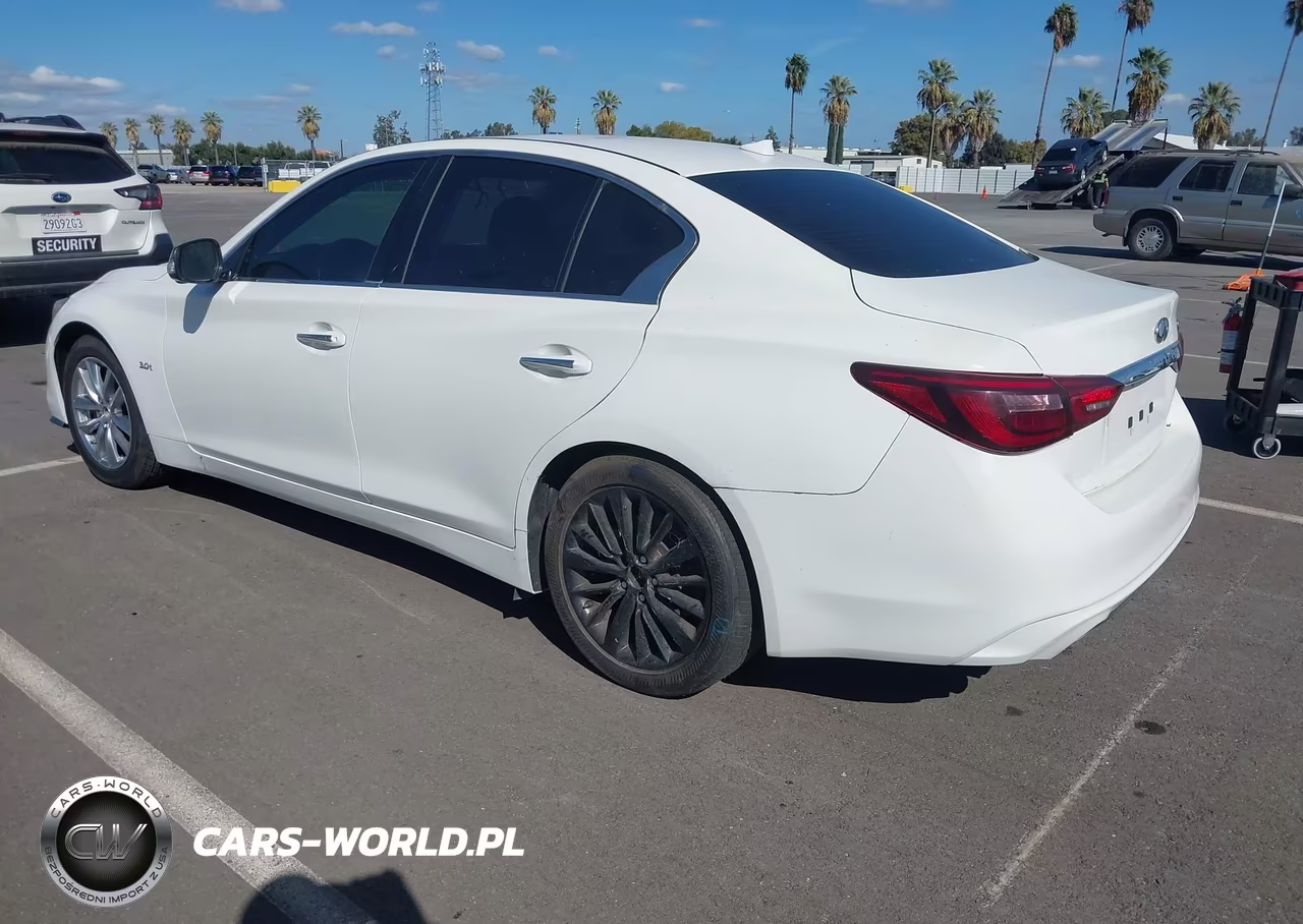 2019 Infiniti Q50 3.0T Luxe VIN:JN1EV7AP8KM516763 - 3