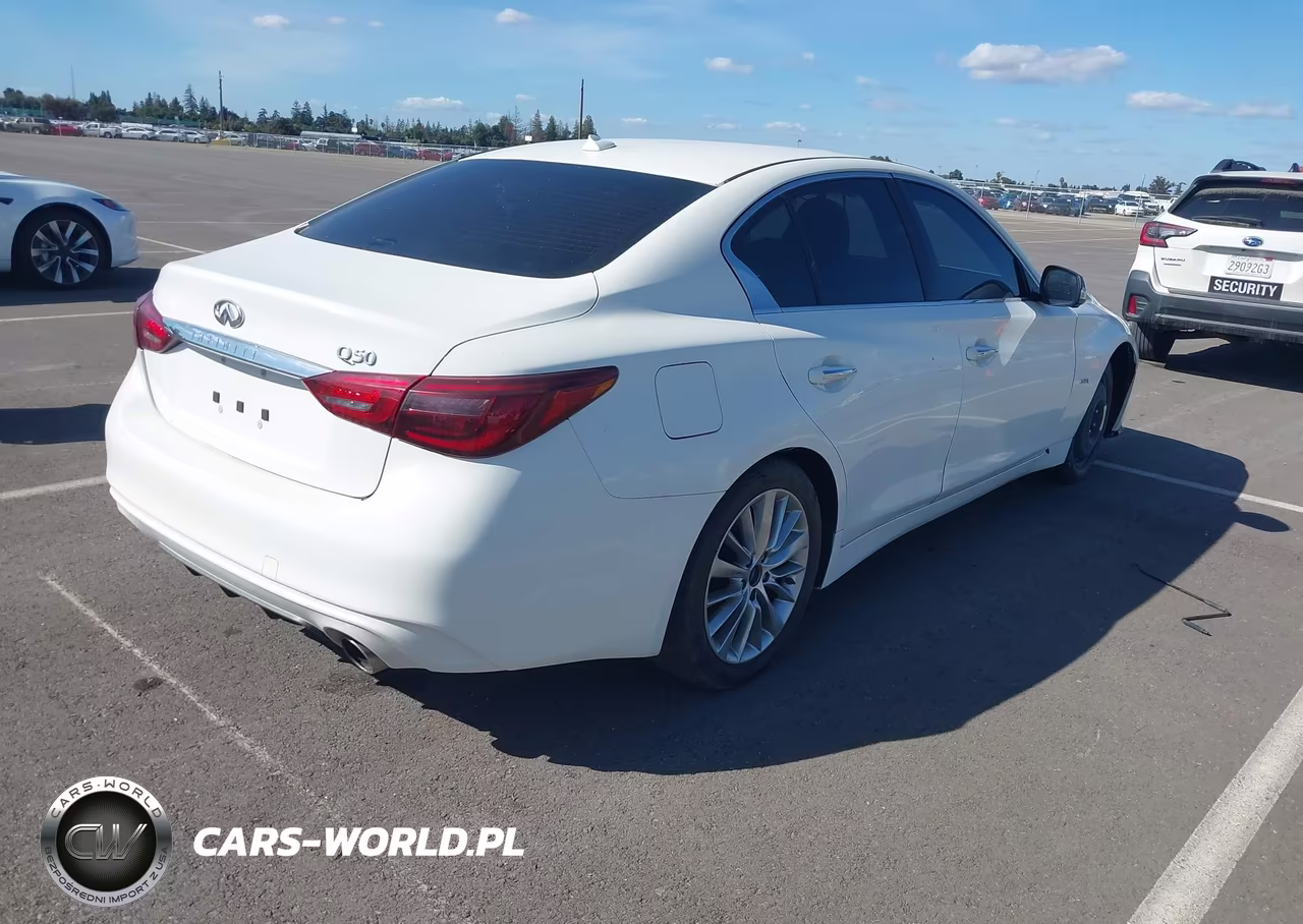 2019 Infiniti Q50 3.0T Luxe VIN:JN1EV7AP8KM516763 - 4