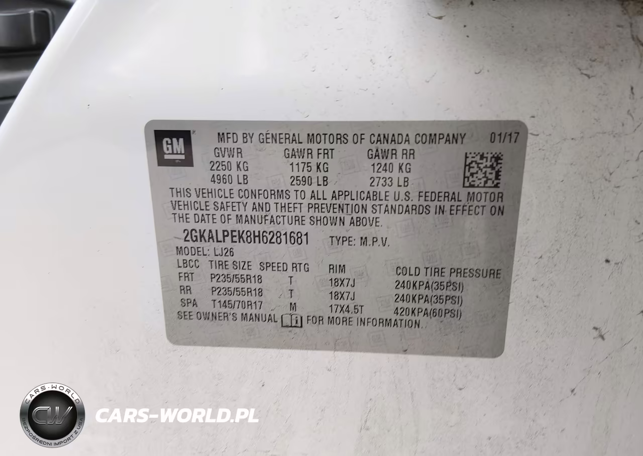 2017 GMC Terrain Slt VIN:2GKALPEK8H6281681 - 9