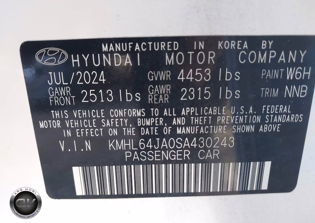 2025 Hyundai Sonata Sel VIN:KMHL64JA0SA430243 - 9