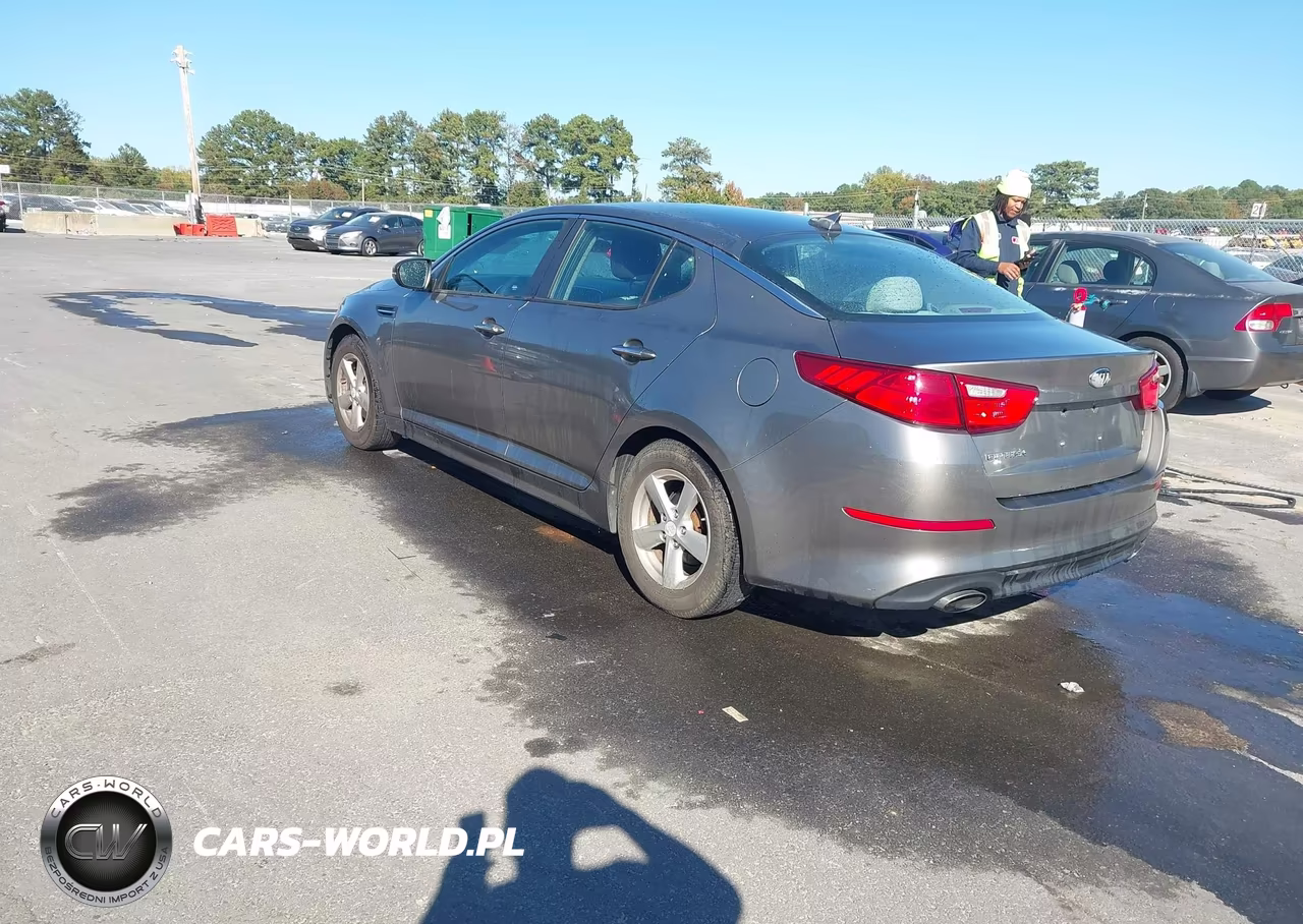 2014 Kia Optima Lx VIN:5XXGM4A74EG288469 - 3