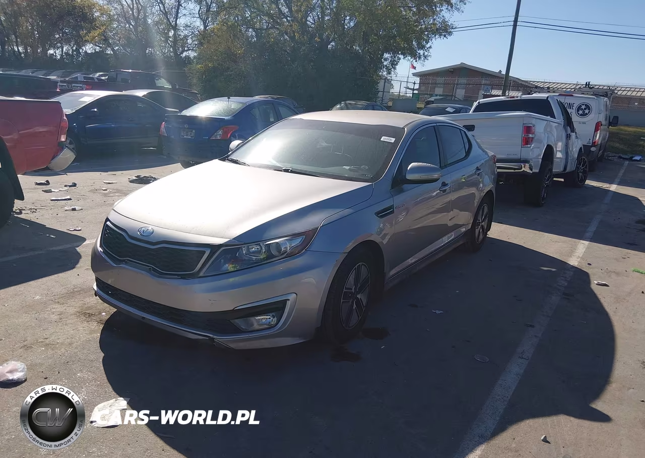 2013 Kia Optima Hybrid Lx VIN:KNAGM4ADXD5061728 - 2