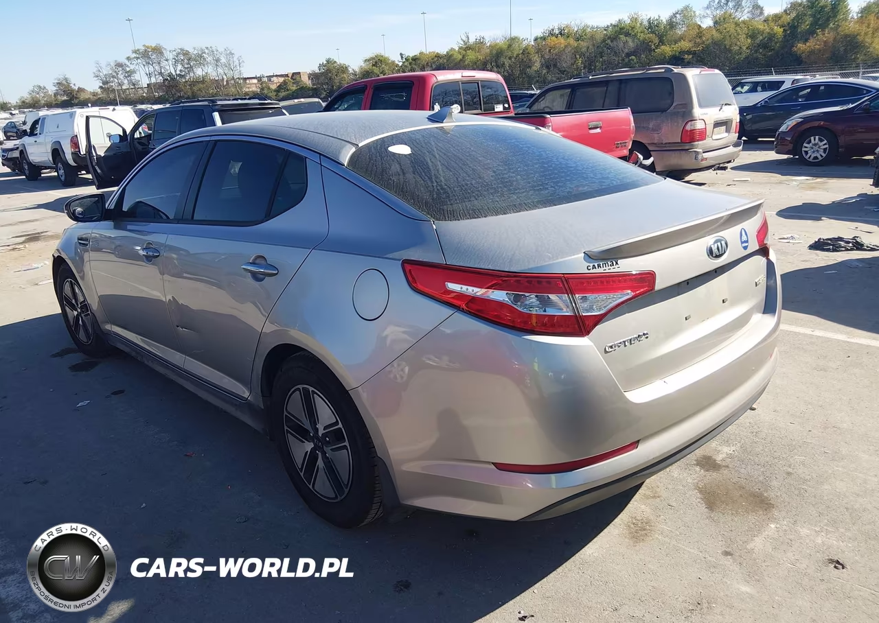 2013 Kia Optima Hybrid Lx VIN:KNAGM4ADXD5061728 - 3