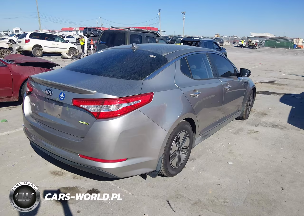 2013 Kia Optima Hybrid Lx VIN:KNAGM4ADXD5061728 - 4