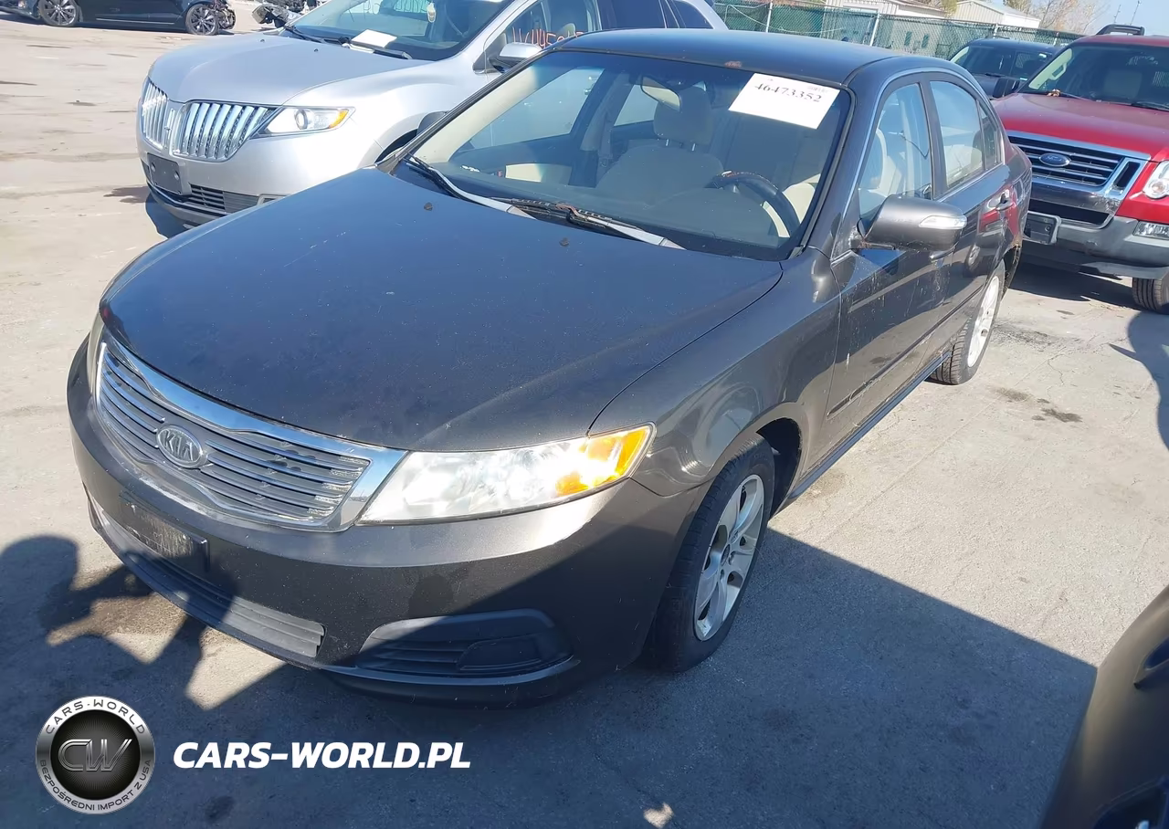2009 Kia Optima Lx VIN:KNAGE228X95353485 - 2