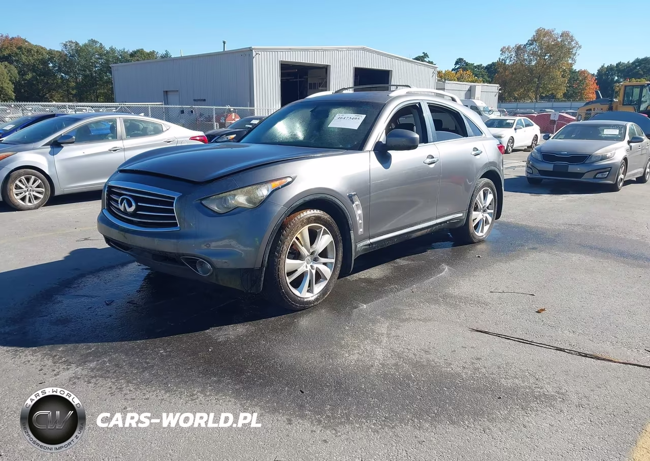 2012 Infiniti Fx35 VIN:JN8AS1MU4CM121410 - 2