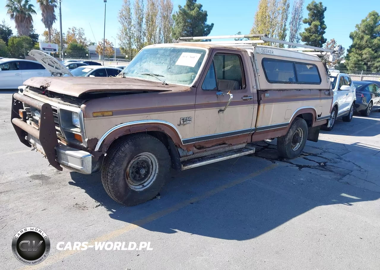 1986 Ford F250 VIN:1FTHF2512GPA94088 - 2