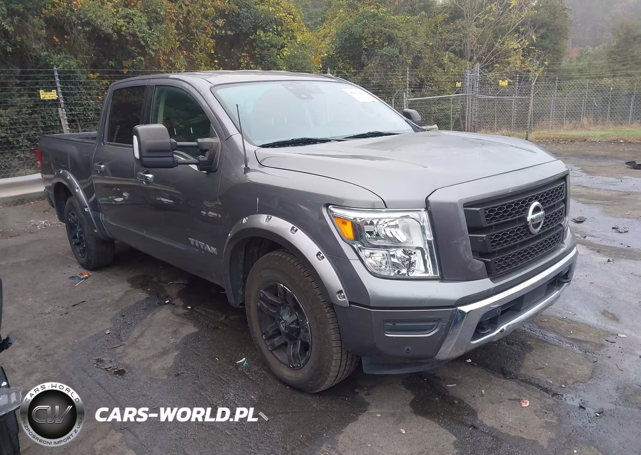 2021 Nissan Titan Sv 4X4 VIN:1N6AA1ED4MN522722 - 1