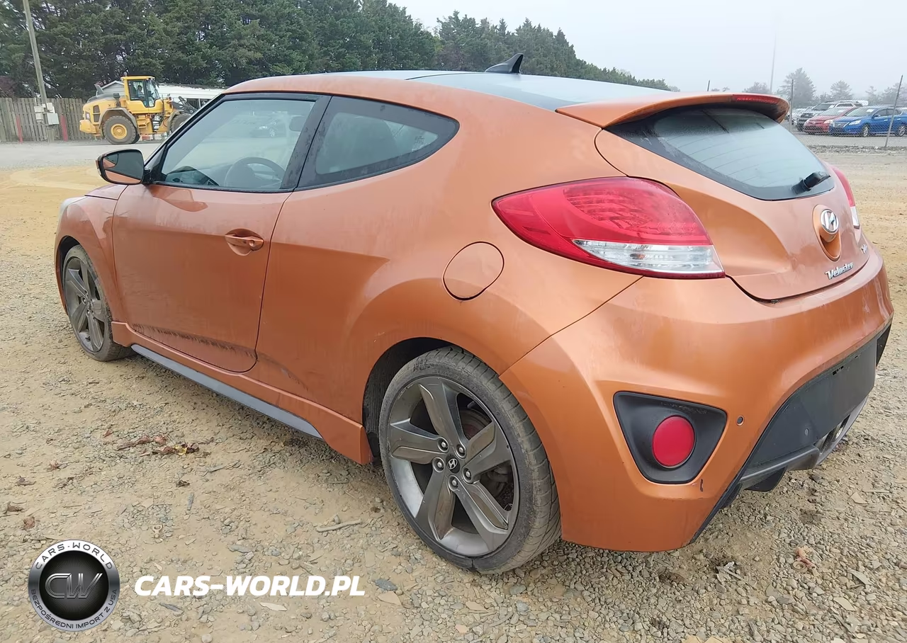 2015 Hyundai Veloster Turbo VIN:KMHTC6AE0FU241085 - 3