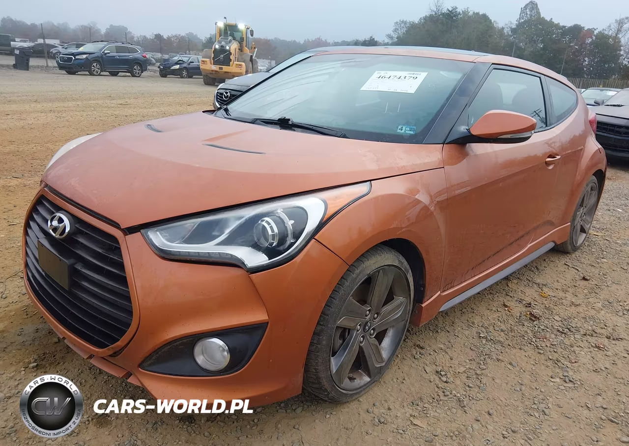 2015 Hyundai Veloster Turbo VIN:KMHTC6AE0FU241085 - 6