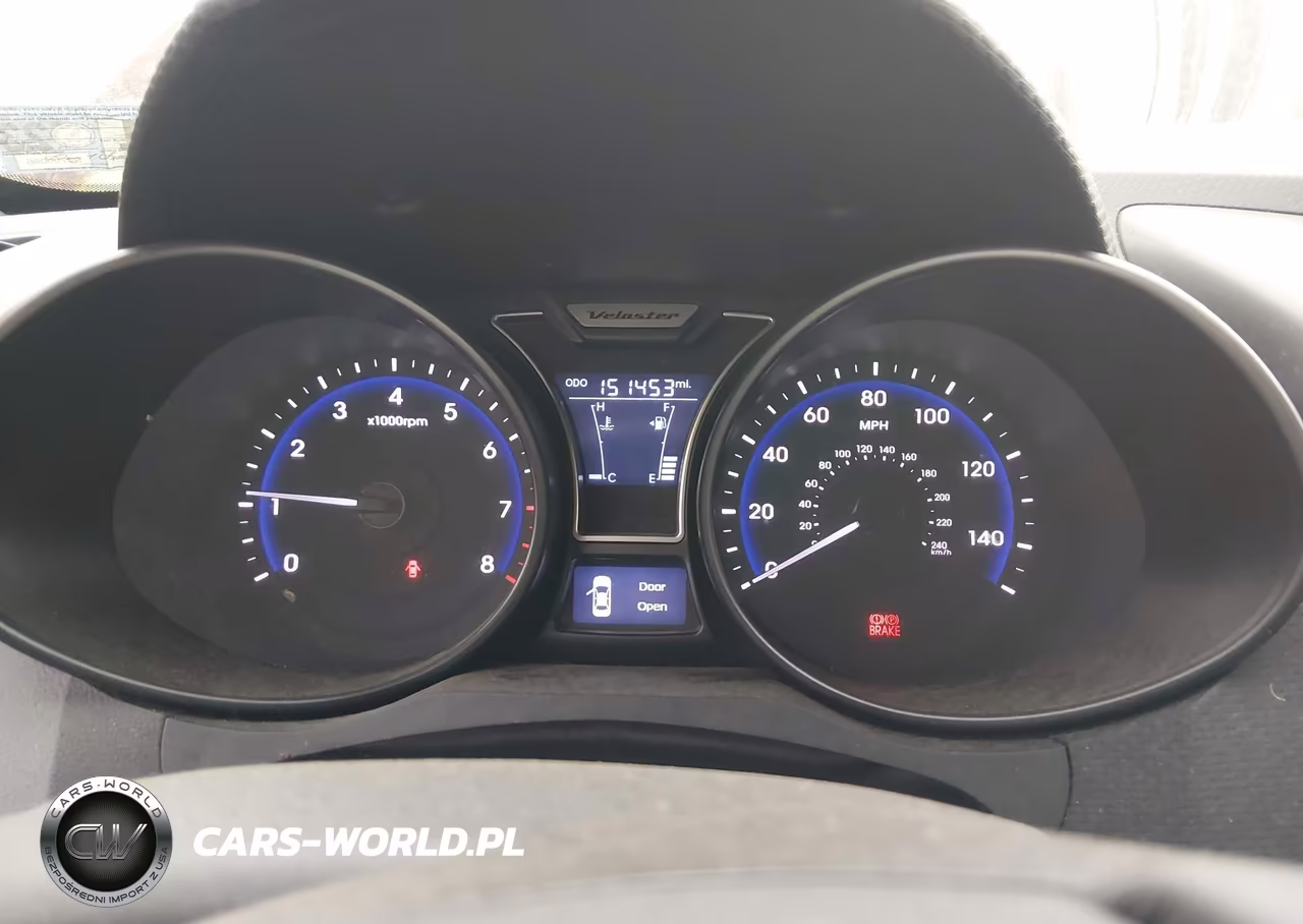 2015 Hyundai Veloster Turbo VIN:KMHTC6AE0FU241085 - 7