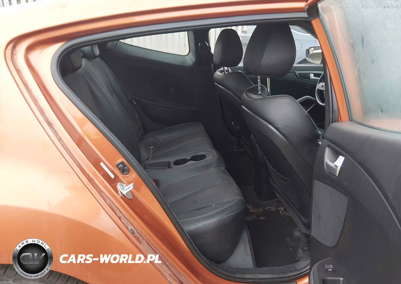 2015 Hyundai Veloster Turbo VIN:KMHTC6AE0FU241085 - 8