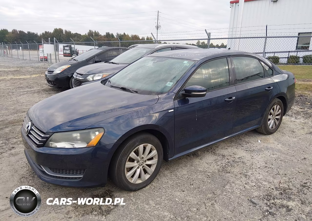 2015 Volkswagen Passat 1.8T Wolfsburg Edition VIN:1VWAT7A37FC062125 - 2