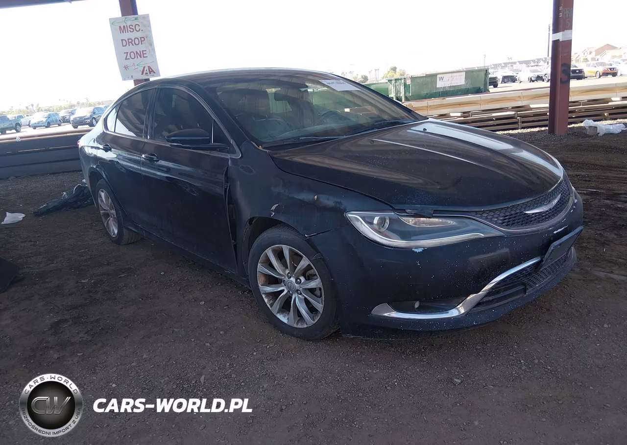 2015 Chrysler 200 C VIN:1C3CCCCB7FN585467 - 1