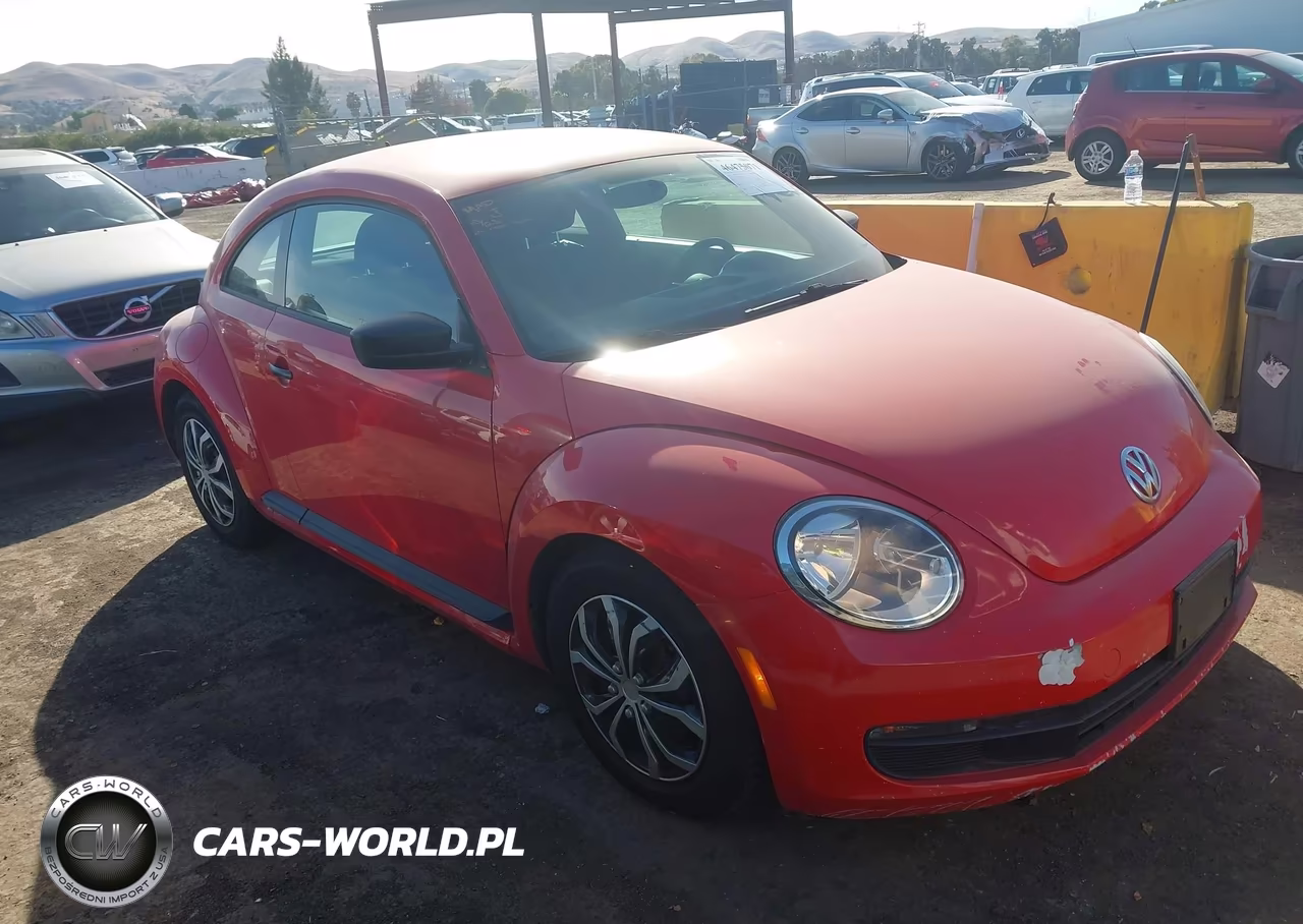 2012 Volkswagen Beetle Entry VIN:3VWFP7ATXCM616309 - 1