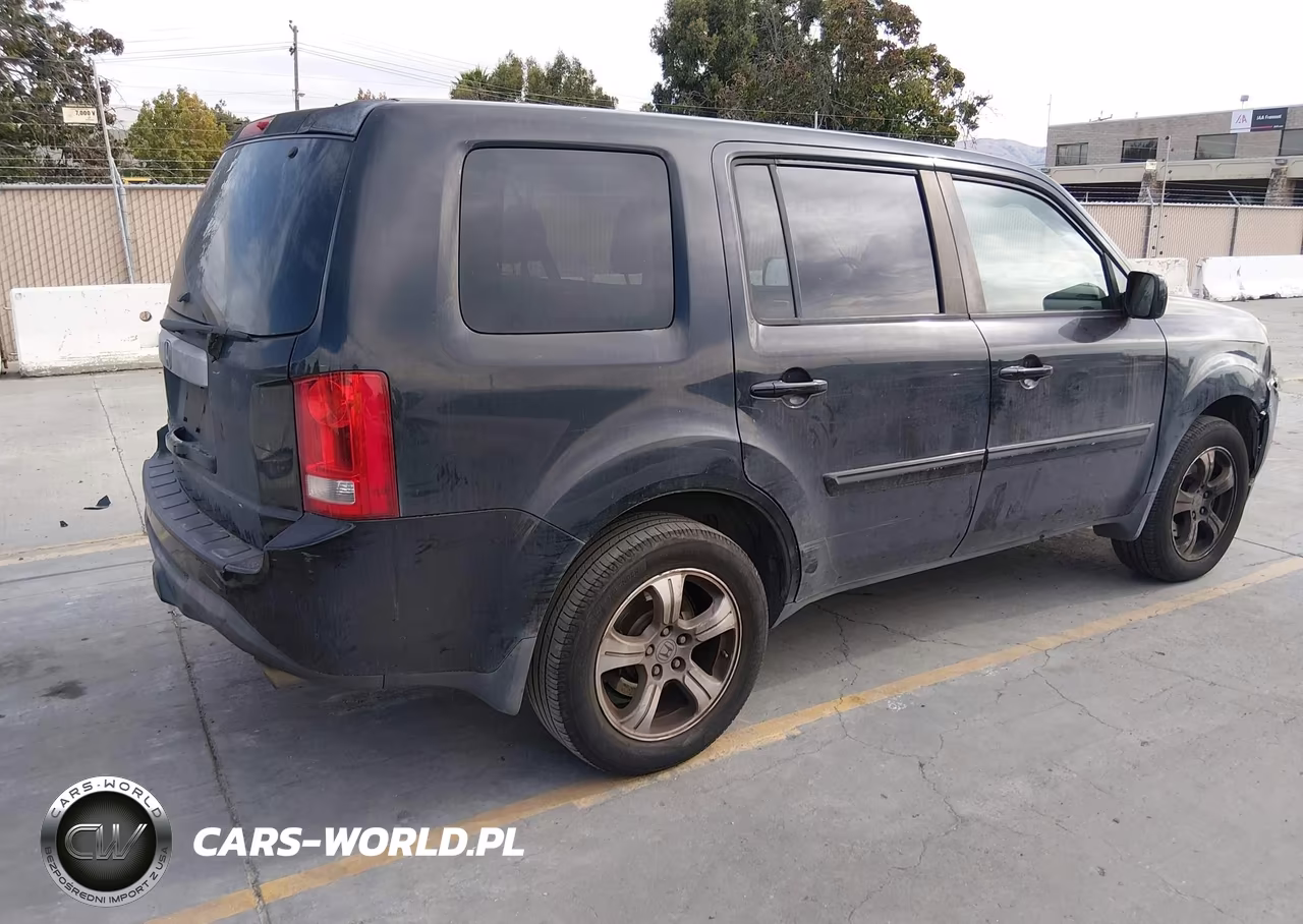 2012 Honda Pilot Ex VIN:5FNYF3H49CB044028 - 4