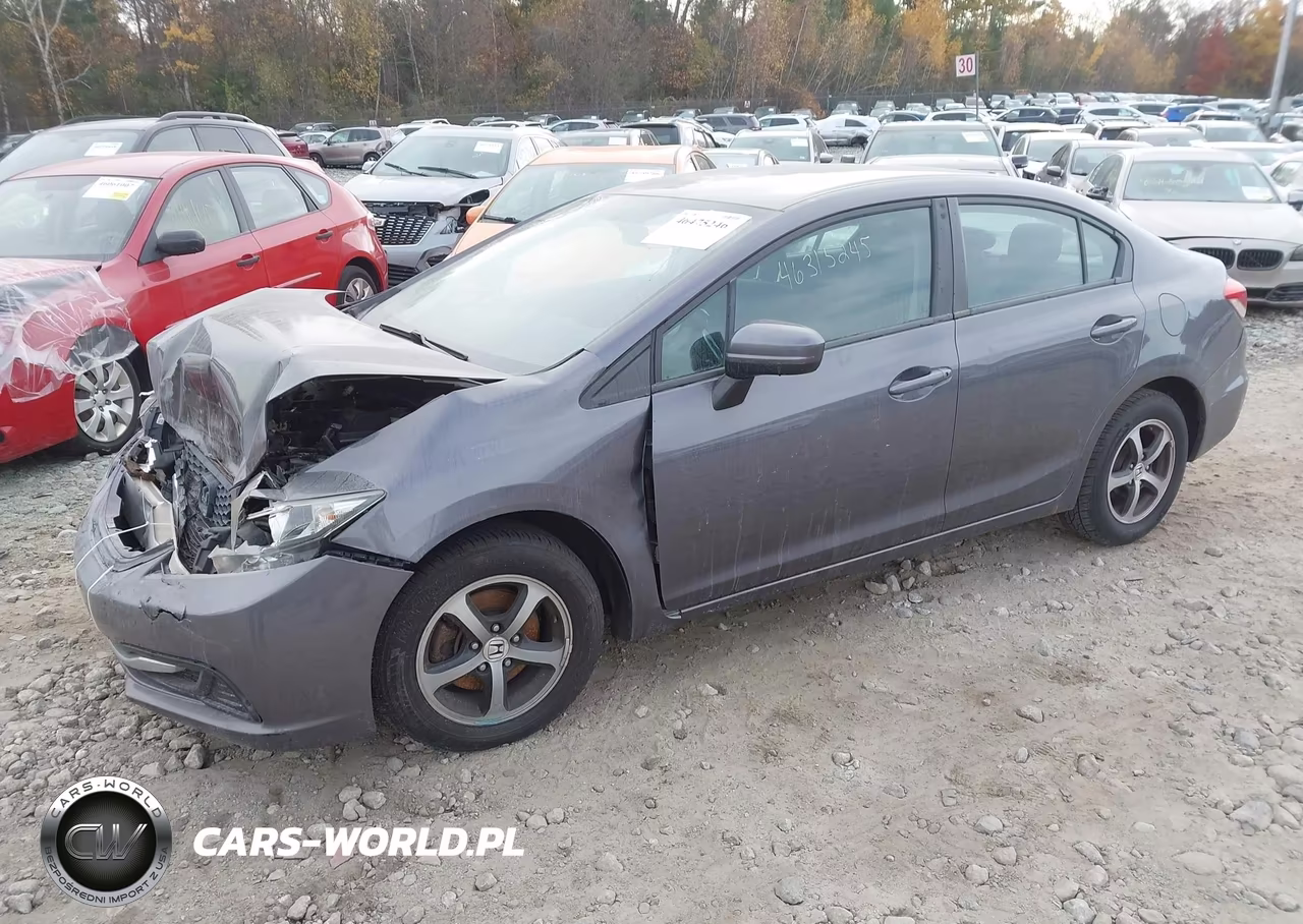 2015 Honda Civic Se VIN:19XFB2F79FE292669 - 2