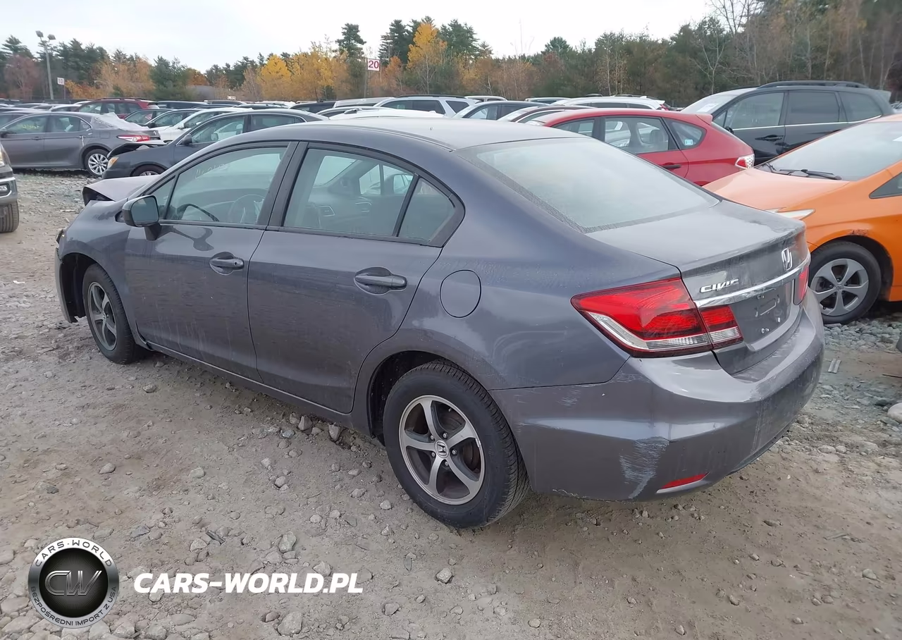 2015 Honda Civic Se VIN:19XFB2F79FE292669 - 3