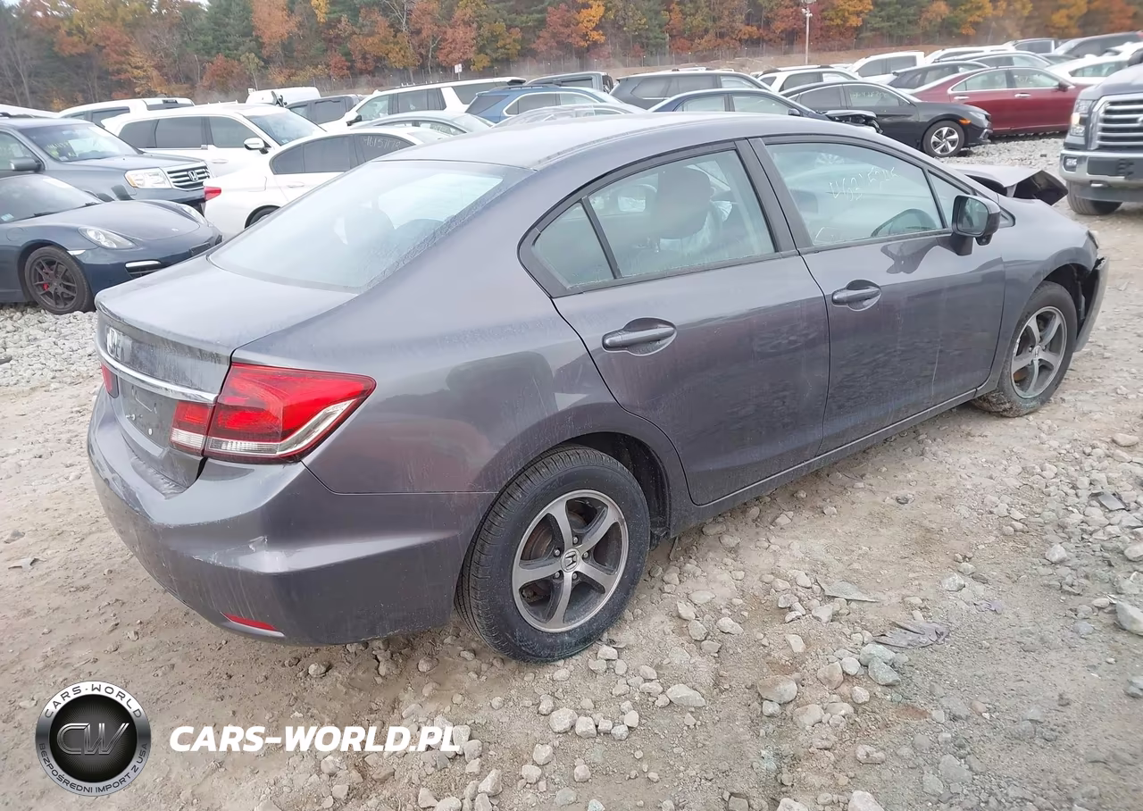 2015 Honda Civic Se VIN:19XFB2F79FE292669 - 4