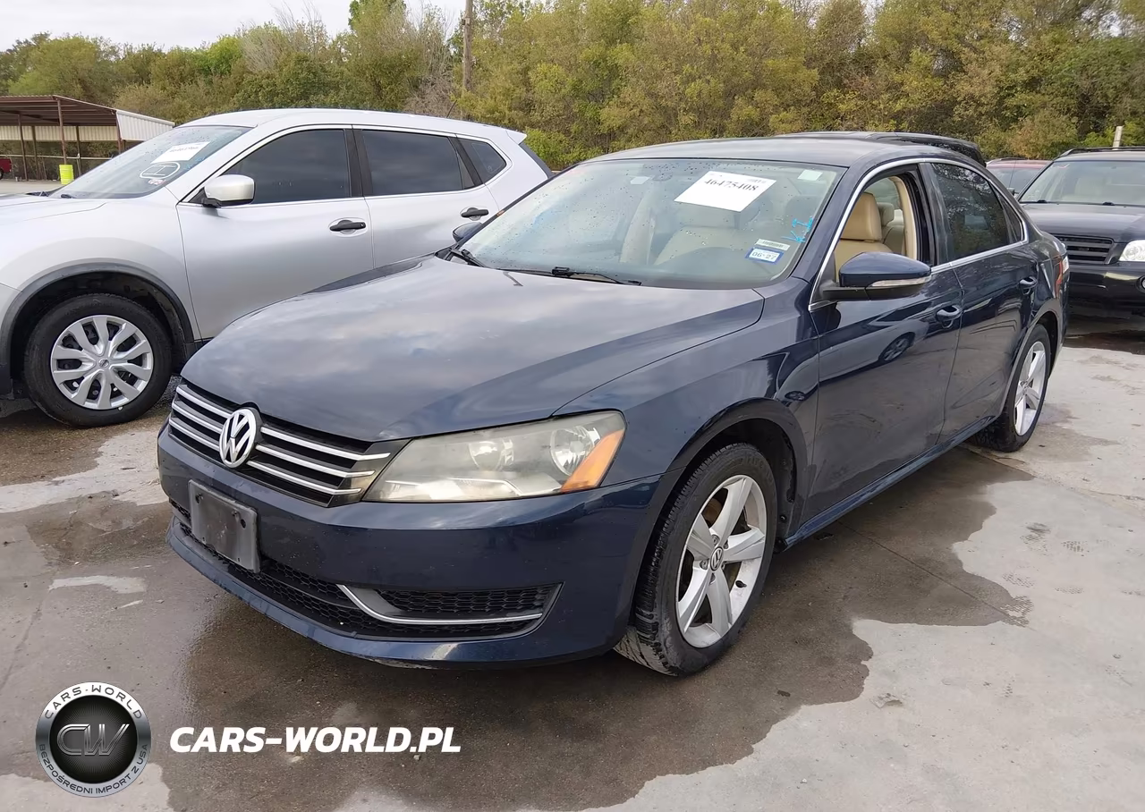 2012 Volkswagen Passat 2.5L Se VIN:1VWBH7A30CC085697 - 2