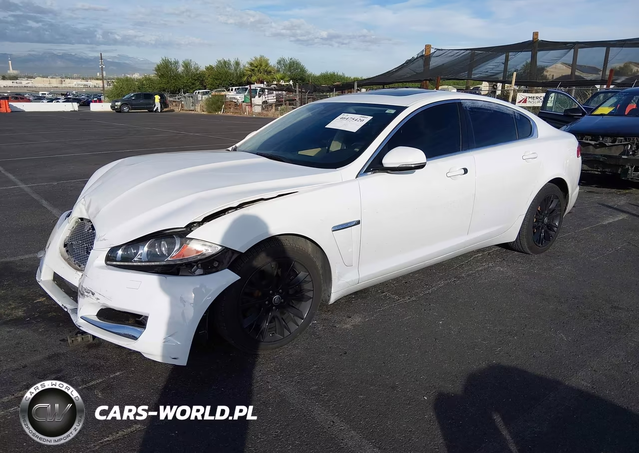 2013 Jaguar Xf V6 Sc VIN:SAJWA0E74D8S91334 - 2