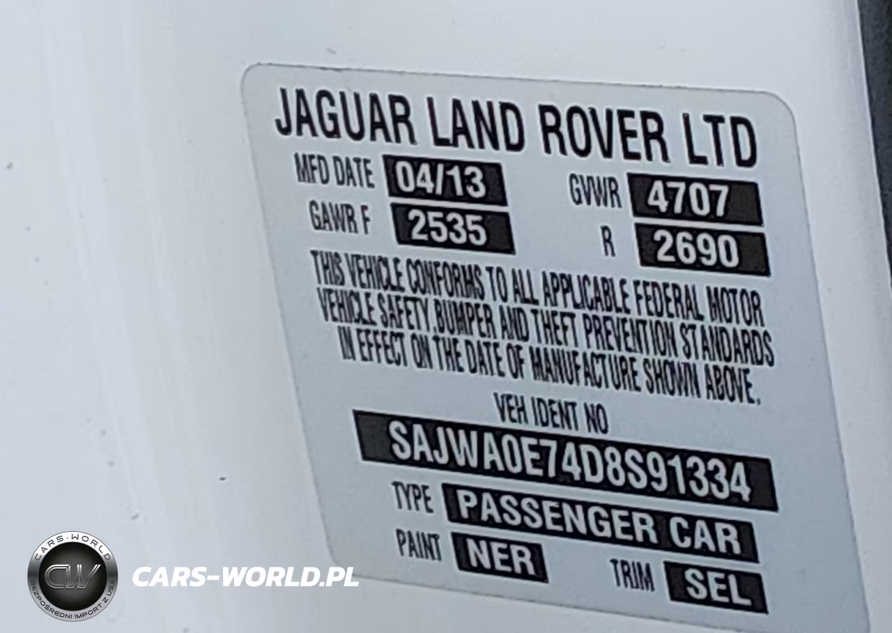 2013 Jaguar Xf V6 Sc VIN:SAJWA0E74D8S91334 - 9