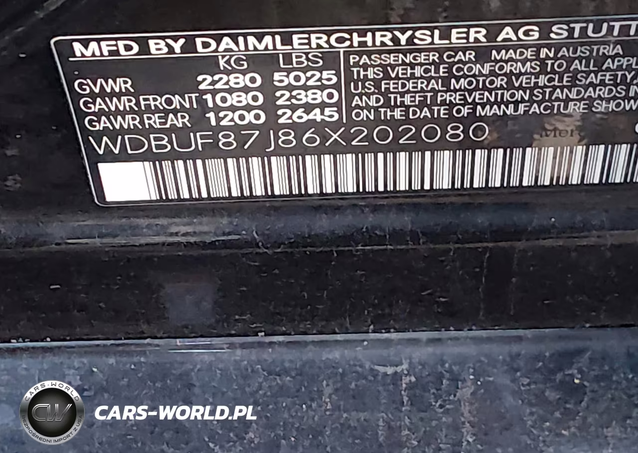 2006 Mercedes-Benz E 350 4Matic VIN:WDBUF87J86X202080 - 9