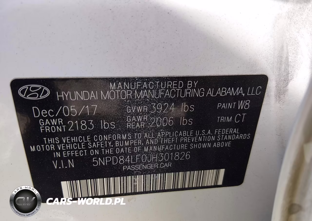 2018 Hyundai Elantra Sel VIN:5NPD84LF0JH301826 - 9
