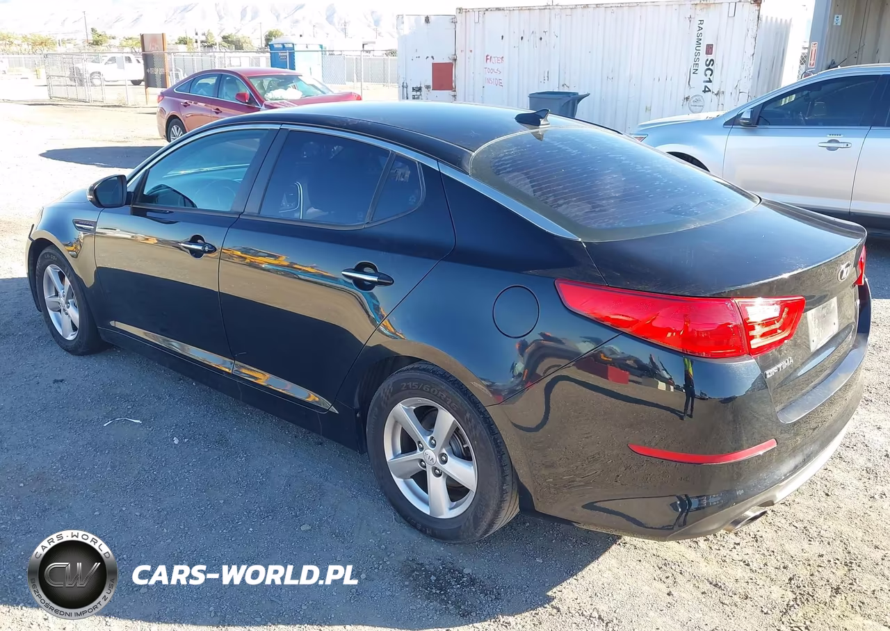 2014 Kia Optima Lx VIN:5XXGM4A78EG301918 - 3