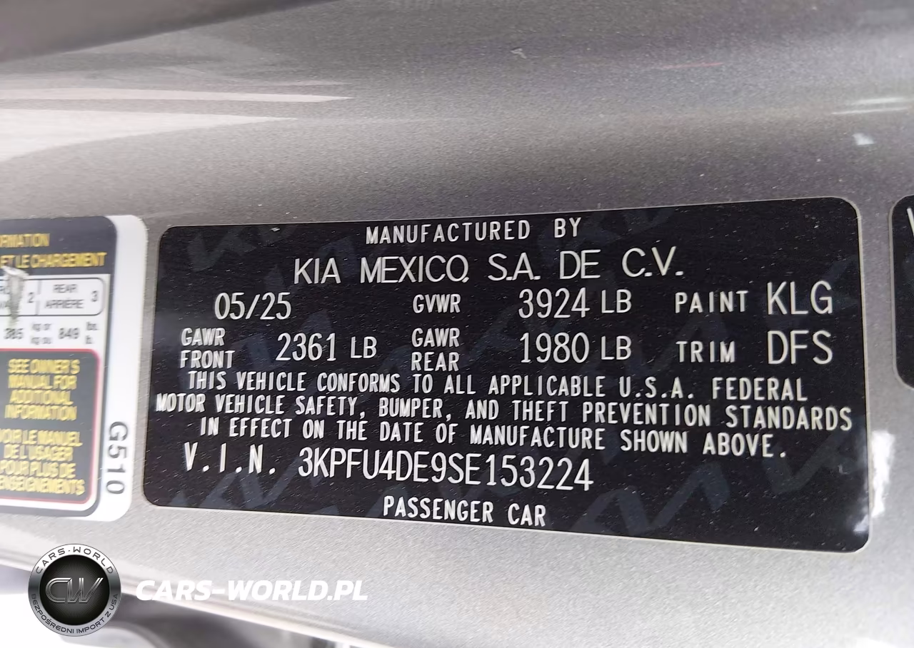 2025 Kia K4 Ex VIN:3KPFU4DE9SE153224 - 9