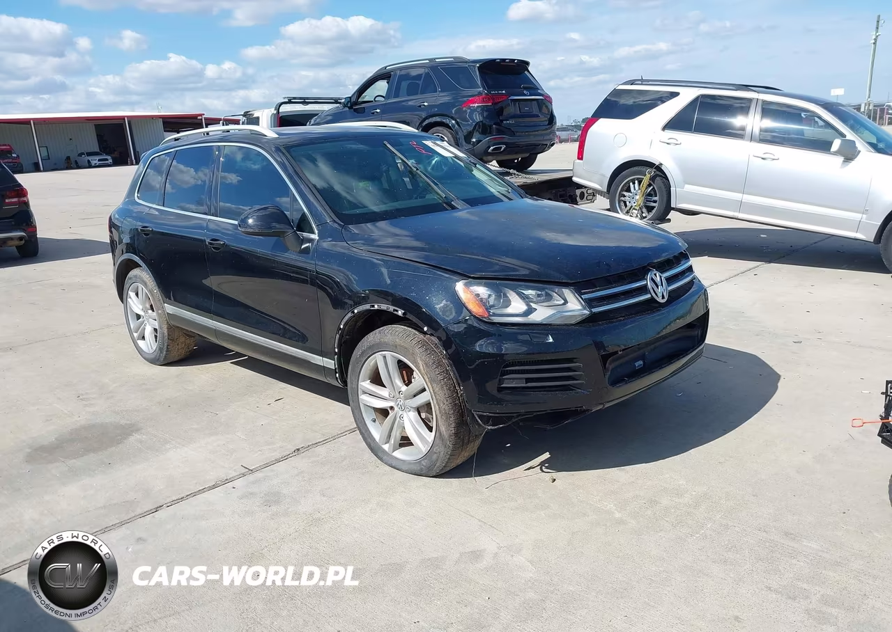 2014 Volkswagen Touareg Tdi Executive VIN:WVGEP9BP0ED007980 - 1