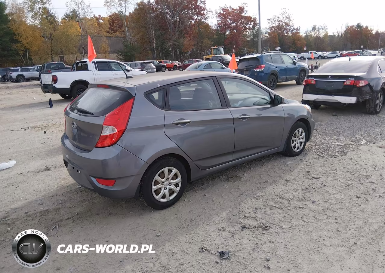 2014 Hyundai Accent Gs VIN:KMHCT5AE6EU153571 - 4
