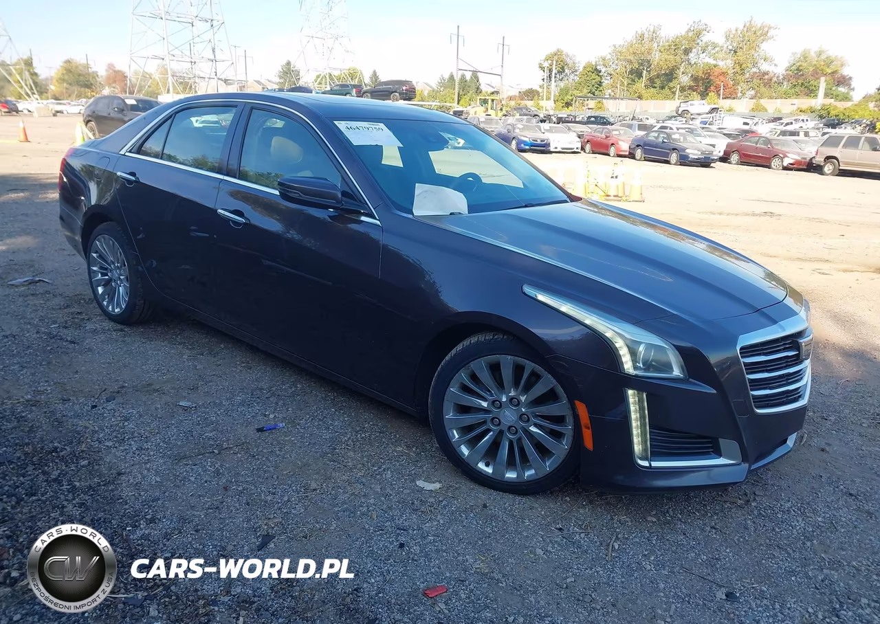 2015 Cadillac Cts Luxury VIN:1G6AX5SX5F0129306 - 1
