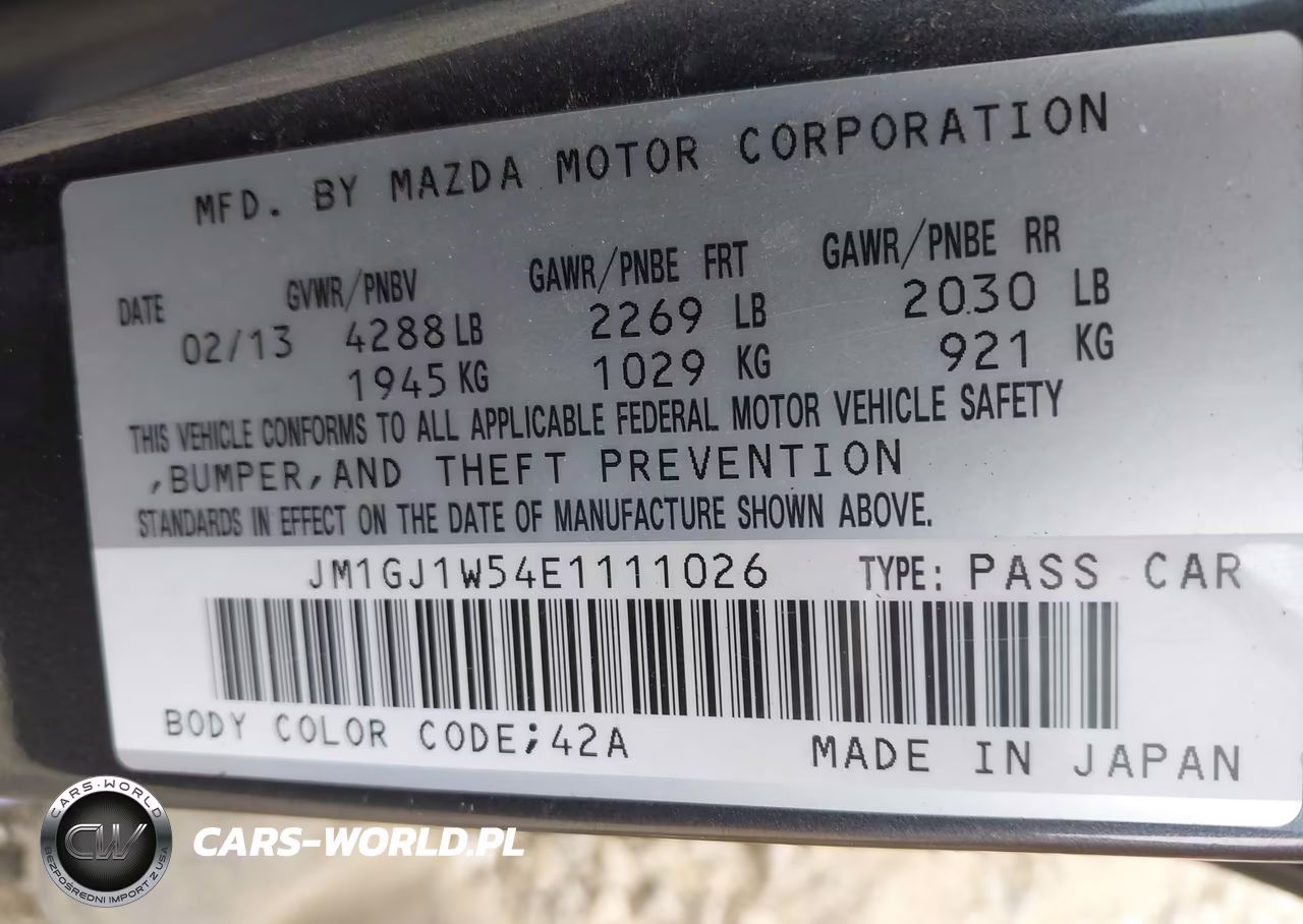 2014 Mazda Mazda6 I Grand Touring VIN:JM1GJ1W54E1111026 - 9