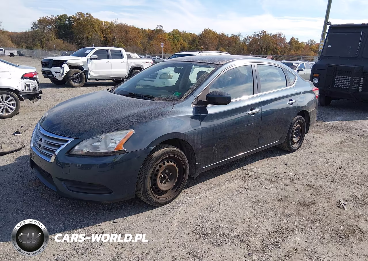 2014 Nissan Sentra Fe+ S-Fe+ Sv-S-Sl-Sr-Sv VIN:3N1AB7AP1EL669572 - 2