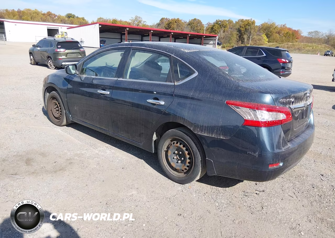 2014 Nissan Sentra Fe+ S-Fe+ Sv-S-Sl-Sr-Sv VIN:3N1AB7AP1EL669572 - 3