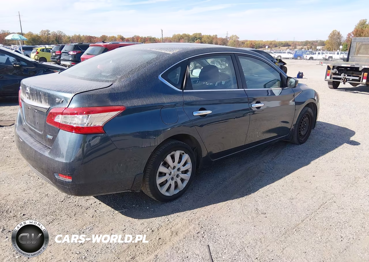 2014 Nissan Sentra Fe+ S-Fe+ Sv-S-Sl-Sr-Sv VIN:3N1AB7AP1EL669572 - 4