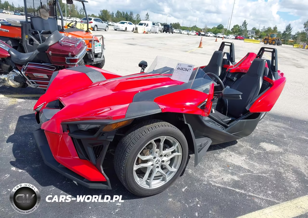 2021 Polaris Slingshot Sl VIN:57XAAPHD7M8142507 - 2