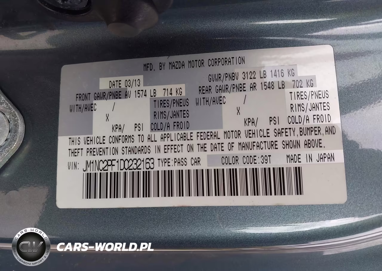 2013 Mazda Mx-5 Miata Grand Touring VIN:JM1NC2PF1D0232163 - 9