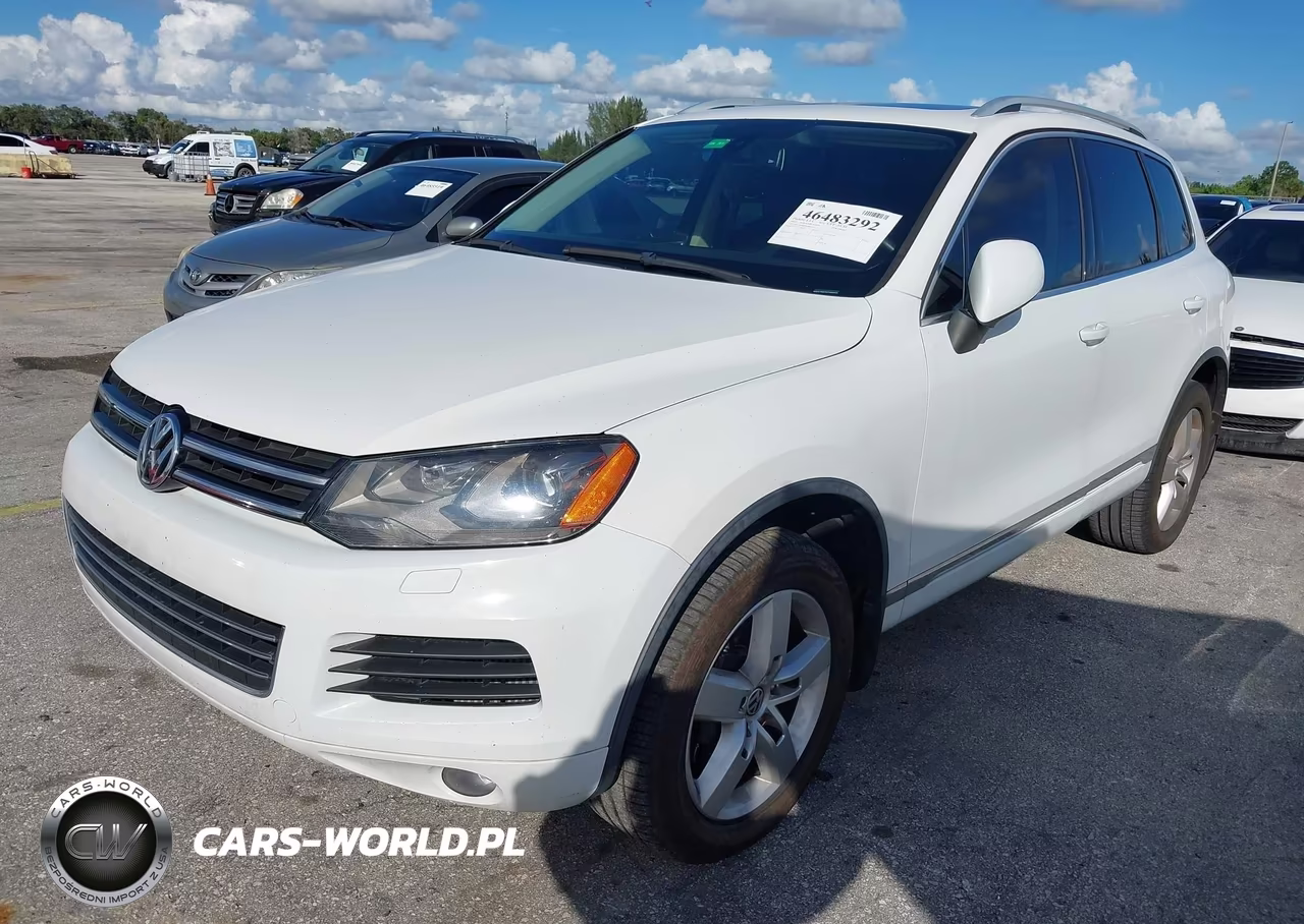 2014 Volkswagen Touareg Tdi Lux VIN:WVGEP9BP4ED005522 - 2