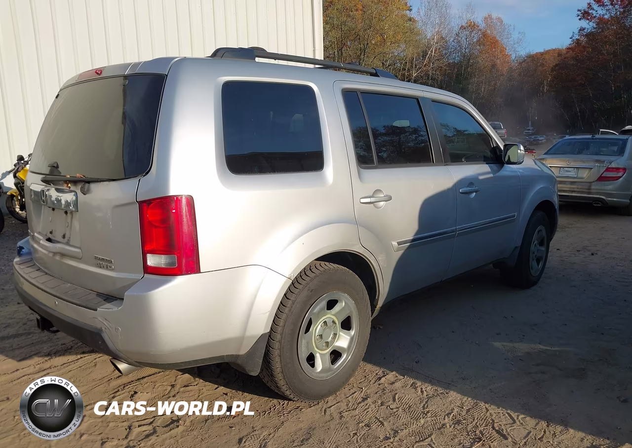 2009 Honda Pilot Touring VIN:5FNYF48829B022826 - 4