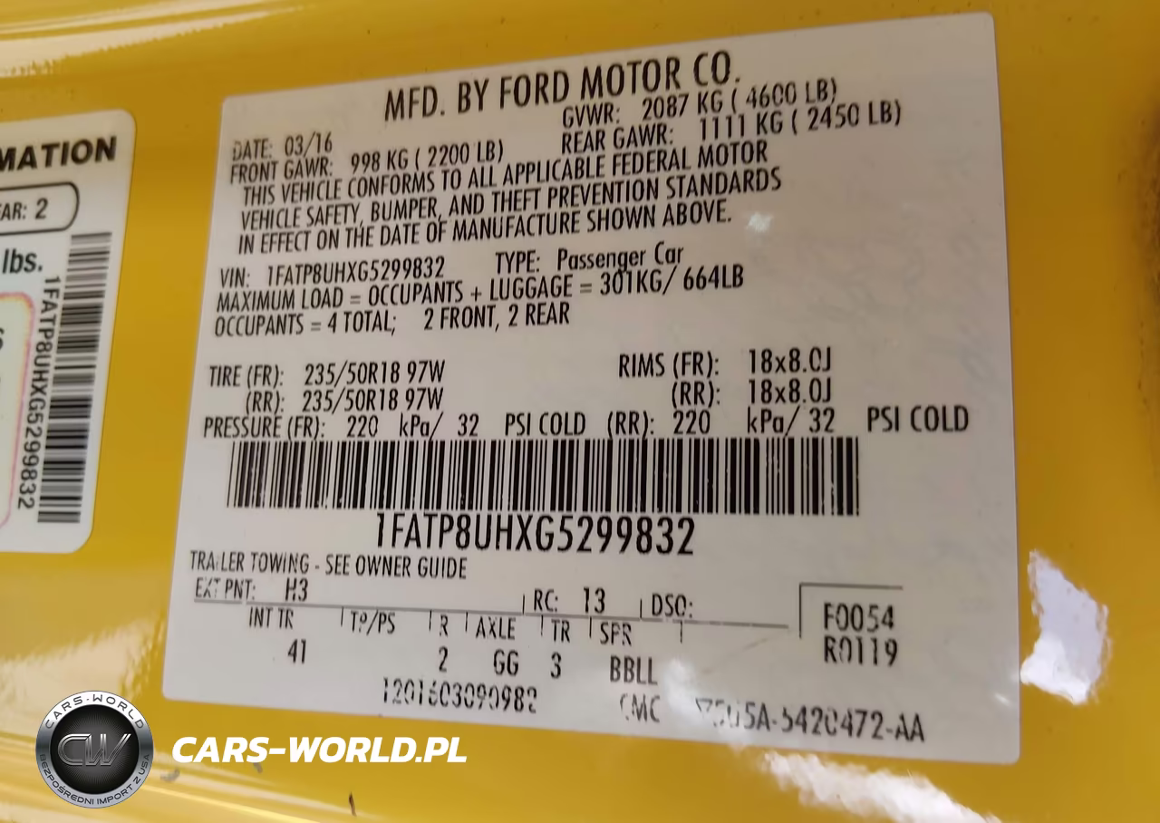2016 Ford Mustang Ecoboost Premium VIN:1FATP8UHXG5299832 - 9