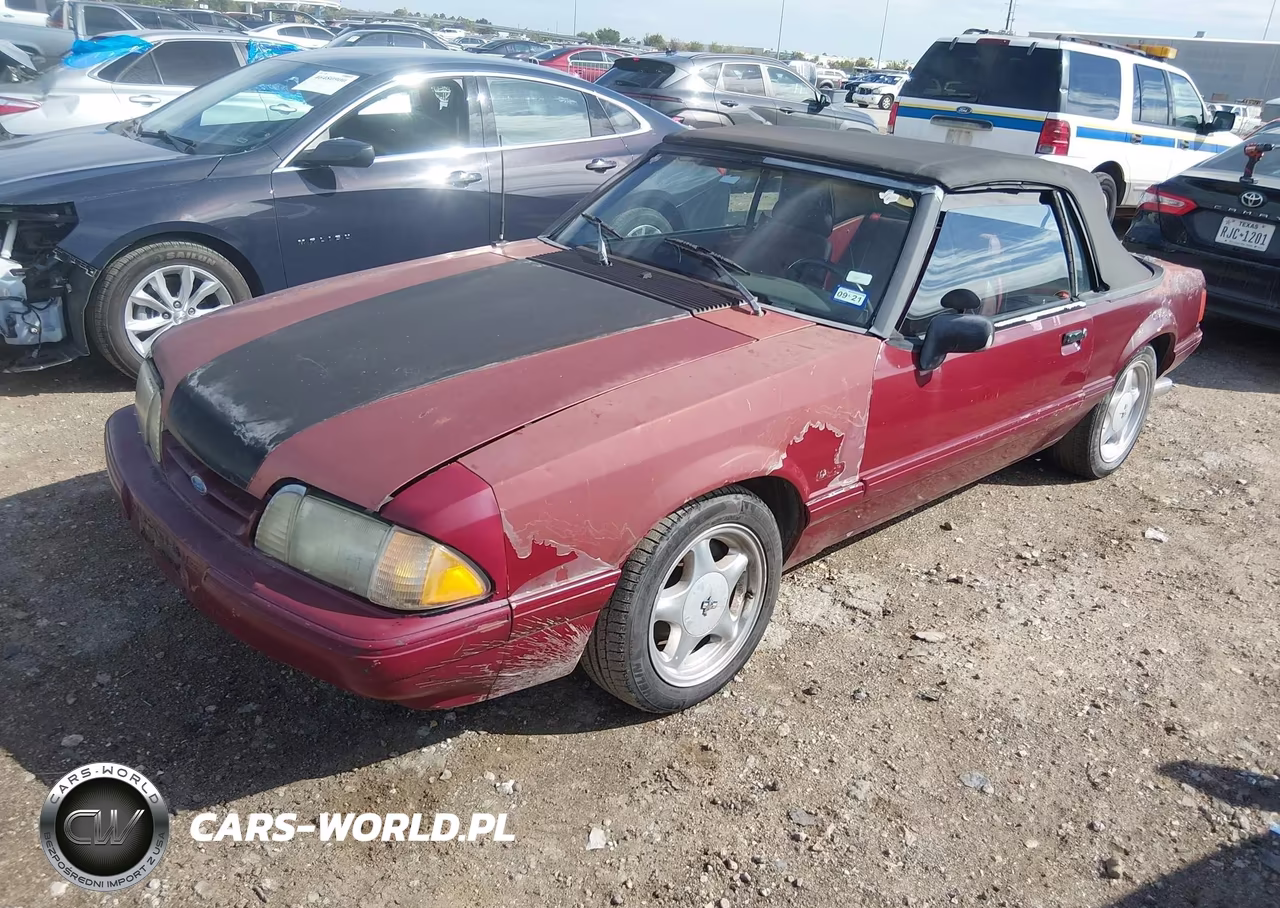 1990 Ford Mustang Lx VIN:1FACP44EXLF133720 - 2